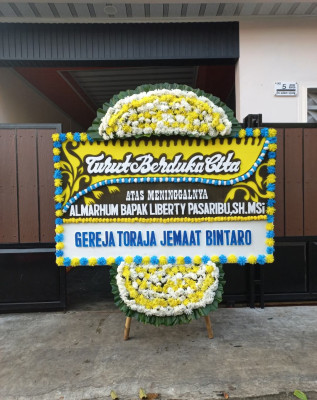 Papan Bunga Duka di Kemirirejo